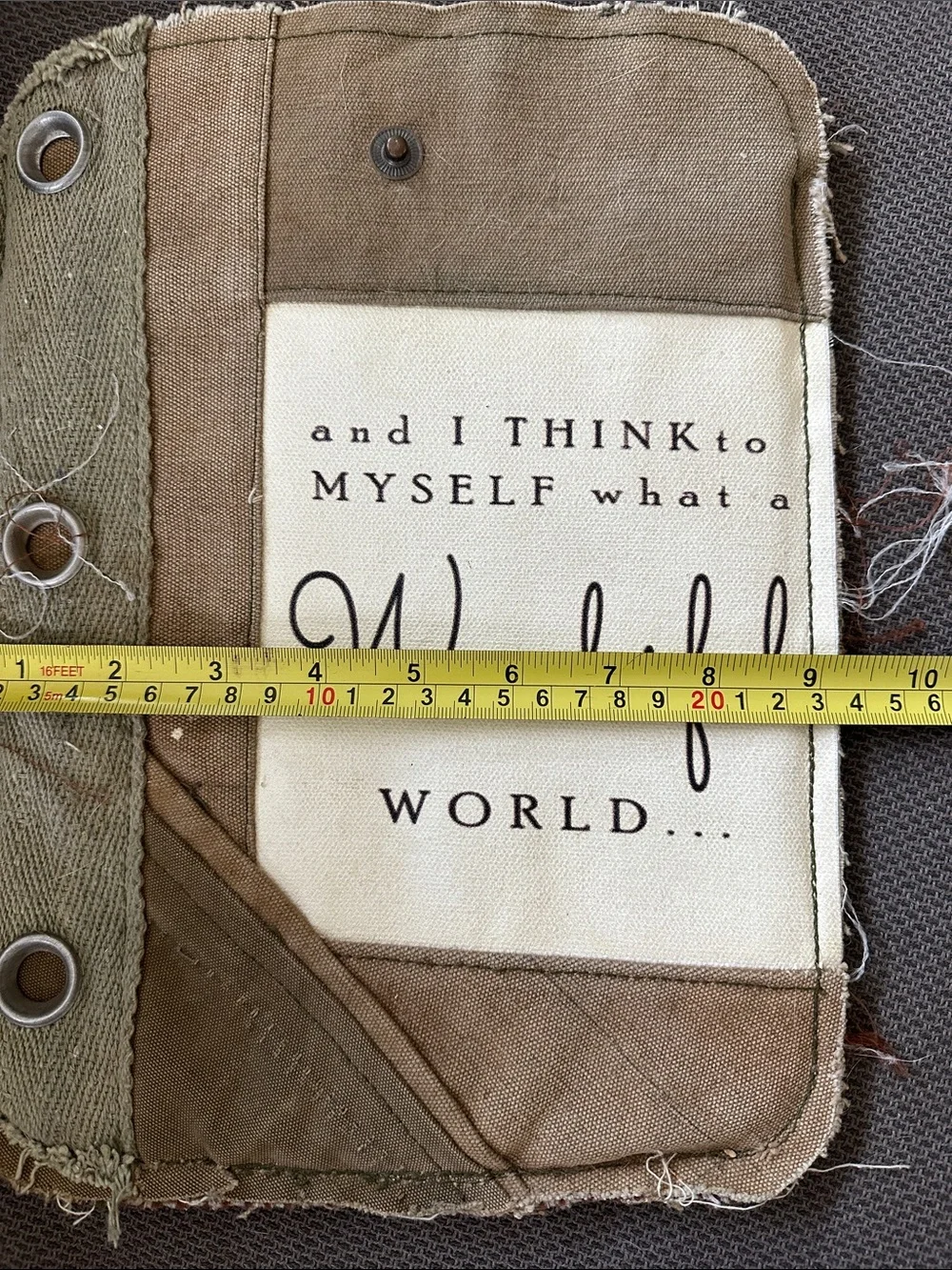 Vintage Addiction durable canvas